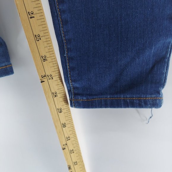 blue juniors  distressed jeans 5 - Picture 7 of 11